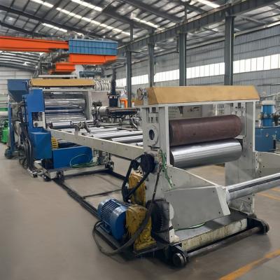 China Electric Heating System Plastic Single Screw Extruder with PLC and Customized Extrusion Head for sale