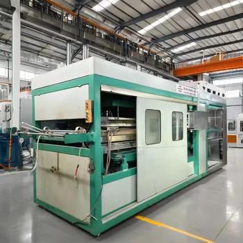 China Vollautomatische Kunststoffthermoformmaschine für 1220*710mm Formfläche und 180mm maximale Formtiefe zu verkaufen