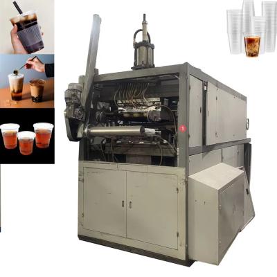 China Used fully  small  plastic cup making machine machines for manufacturing plastic cups  plastic cup making machine for sale