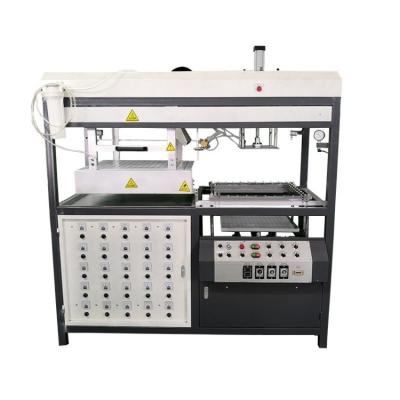 China Small Manual Manuel Blister Forming Vaccum Machine with Max Production Speed 240 Times/hour and Heating Power 12.5kw for sale