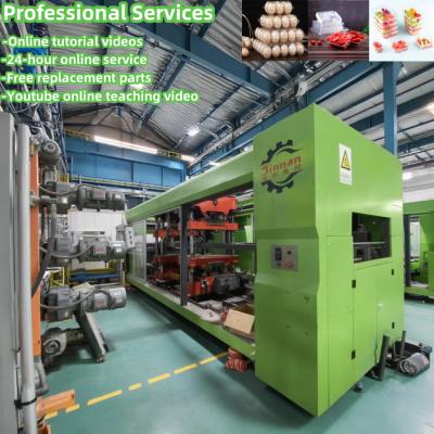 China Used full automatic  egg plastic tray making machine plastic fruit boxes production machines plastic thermoforming machine for sale