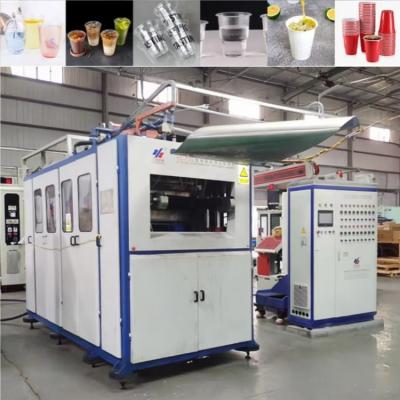 China PS PET HIPS Materiaal Compatible Plastic Heater Shaping Machine met gratis levenslange after-sales service Te koop