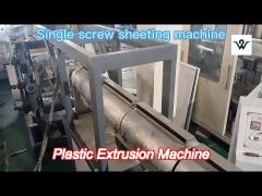 Used Plastic Extruder Machine High Capacity 110Mm