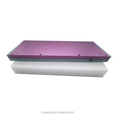 China OEM Aluminum Custom Keyboard Case 60% CNC Gaming Keyboard Case Parts Milling Anodizing Aluminum Machining Service for sale