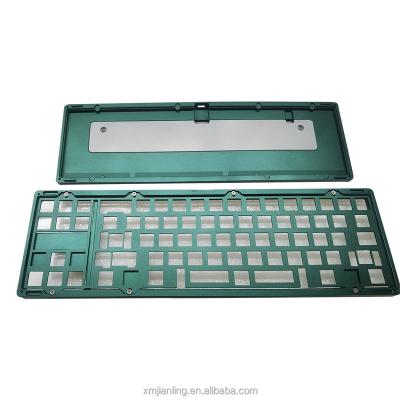 China Aluminum Customized 100%75%60% Brass Aluminum Mechanical Keyboard Keyboard CNC Case Machining Multicolor Anodizing Keyboard for sale