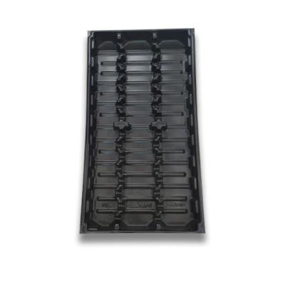 China Indoor Plant Grow ABS Custom Plant Makes Hydroponic Tray Black for sale