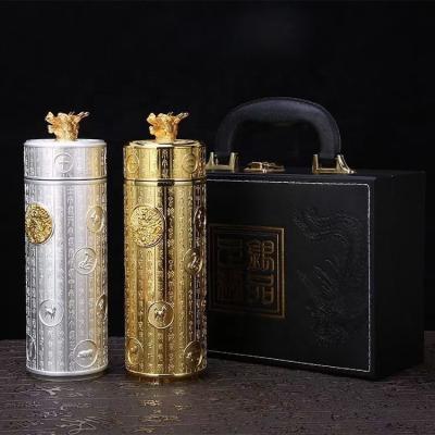 China China Simple Design Chinese Style Vacuum Insulation Heat Portable Silver Ion Tea Cup Preservation for sale