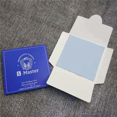 China Viable High Quality Dry Silver Polishing Cloth Jewelry Polishing Cloth for sale