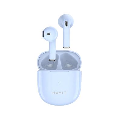 China Havit Earbuds S5077 Factory In Ear Earphone Noise Canceling Tws True Wireless Headset Mini Enc Earbuds Earphones Oem With Dual MIC for sale