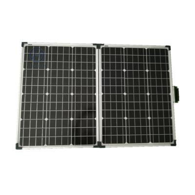 China Foldable Solar Mat 100W 12V Folding Solar Panel with 600MW/Year Mono Solar Cells for sale