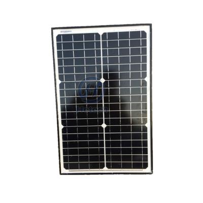 China free sample 25 watt monocrystalline PV solar modules provides professional and comprehensive service 156.75mmx156.75mm for sale