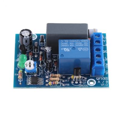 China Hot Sale 220V AC Delay Relay Module Adjustable Timer Relay Board Experience Switch Timer Relay Module Load 10A250VAC/10A30VDC for sale