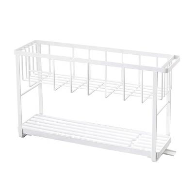 China Simplicity OGJ Modern Hot Selling Stainless Steel Dish Racks Rack Dish Drying 2 Layers Dish Rack for sale