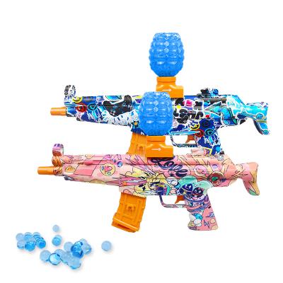 China Shooting Playing Shooter Games 2023 Wholesale Gun Games 2023 Gel Water Bead Gel Electric Water Gun Toy for Adults and Kids Automatic Gelblaster for sale