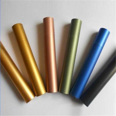 China Das 6061 Mühlende 33mm anodisierte Aluminiumschläuche färbt dekoratives Quadrat rechteckig zu verkaufen