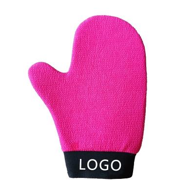 China EXFOLIATE Natural Brown Factory Customized Hot-sell Moroccan Magic Loofah Loofah Cleansin Custom Exfoliating Glove for sale