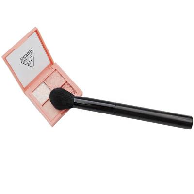 China Long Handle Smudge Brush Nylon Bristle Base Simple Multifunctional Makeup Tool Blush Makeup Brush for sale