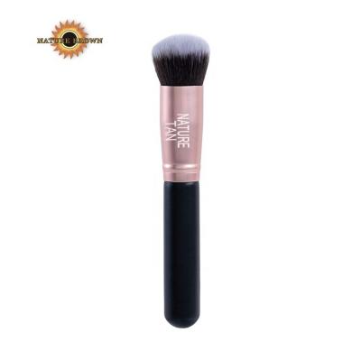 China new fashion skin-friendly Duluxe Bronze Tan Facial Tanning Brush and Kabuki Foundation Concealer Pencil Makeup Pad for sale