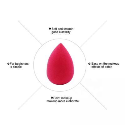 China Hot Sale Fashion Drop Shaped Makeup Sponge Customized Base Cosmetic Puff for sale