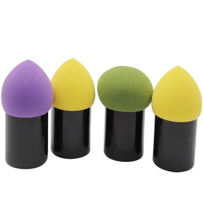 China Beautiful Custom Washable Foundation Makeup Tool Handle Mushroom Shaped Sponge for sale