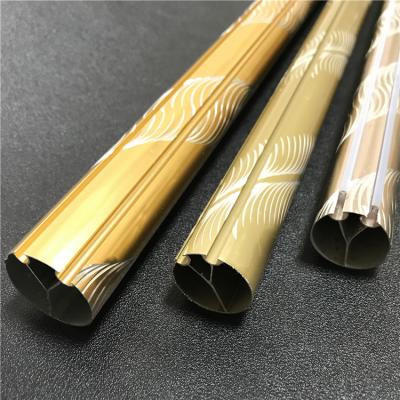 China Modern Promotion Color Round Pole Customized Flexible Curtain Rods for sale