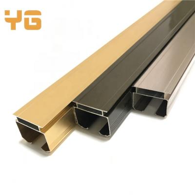 China Wholesale Custom High Quality Traditional Fashion Trend Aluminum Extrusion Curtain Rail Track for sale