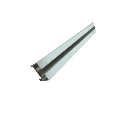 China 2021 Factory Aluminum Blind Bottom Roller Track Curtain In Traditional Curtain Rod Track Supplier for sale