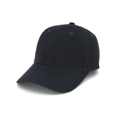 China JOINT Custom Logo Design Your Own Baseball Cap, Plain Cotton Adult Size Black Baseball Cap for sale