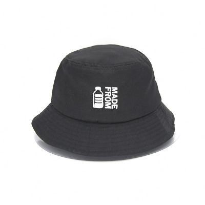 China Eco Friendly Character Recycled Bucket Hat RPET Hats Fisherman Hat With Embroidery Logo Wholesale for sale