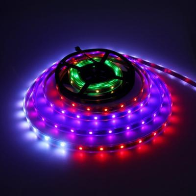 China Dreamy Television 12v 60leds/m IC Color Chasing Led Strip WS2811 Led Strip Set 5m / Programmable Pixel Addressable RGB Led Strip Light for sale