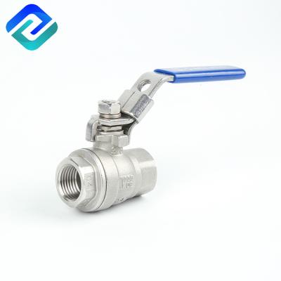 China General 2pc Stainless Steel Ball Valve 2000 PSI Full Port for sale