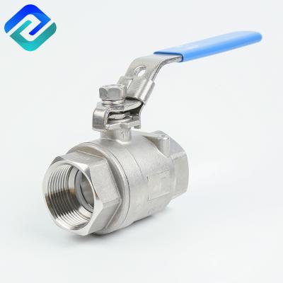 China General 304 Stainless Steel Doom 1000 Caliber Ball Valve With Lock for sale