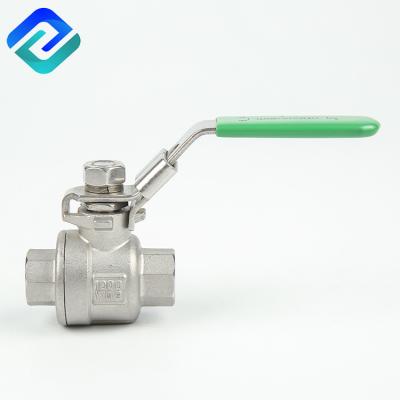 China 1000 Caliber Cf8m General Stainless Steel Doom Ball Valve With Lock for sale