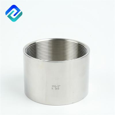 China SS316 Stainless Steel Plumbing Pipe Fittings List Coupling for sale