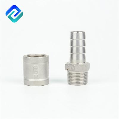 China SS316 Stainless Steel High Pressure Hydraulic Pipe Transition Fittings bewitch. pipe nipple for sale