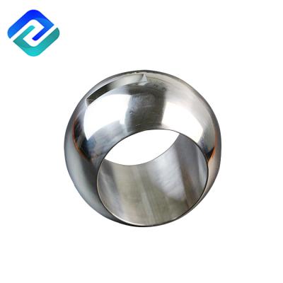 China Overhead Stainless Steel Investment Casting Valve Ball Cavity / Solid for sale