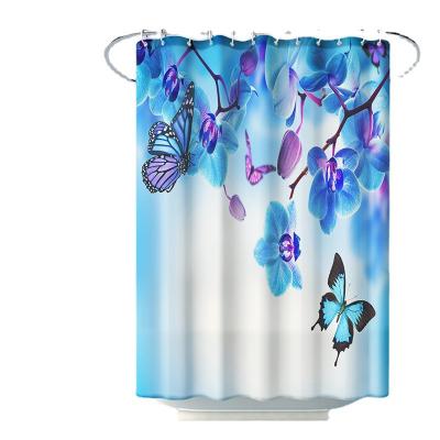 China Modern Hot Sale High Quality Clear Luxury Curtain Set Shower Curtains for sale