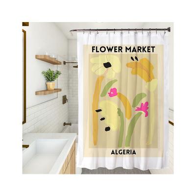 China Modern Professional Top Quality Polyester Bathroom Shower Curtain Liner for sale