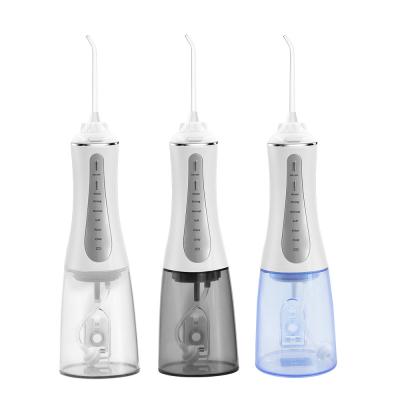 China Agua dental portátil recargable Pik Flosser del OEM de Jet Flosser 350ml del agua del limpiador de los dientes del flooser del agua en venta