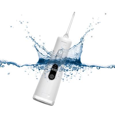 中国 2 Working Modes USB Rechargeable Cordless Electric Water Flosser IPX7 Waterproof Portable Dental Flosser 販売のため