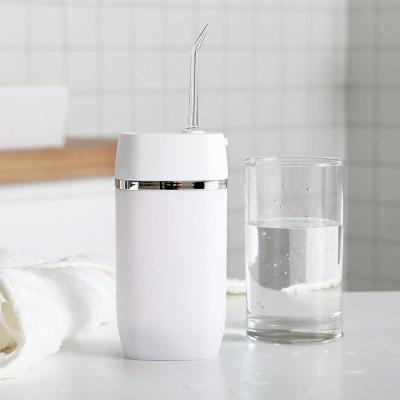 China ABS elektrisches Lithium Zahn-Mini Water Flosser Ultralights 165ml batteriebetrieben zu verkaufen