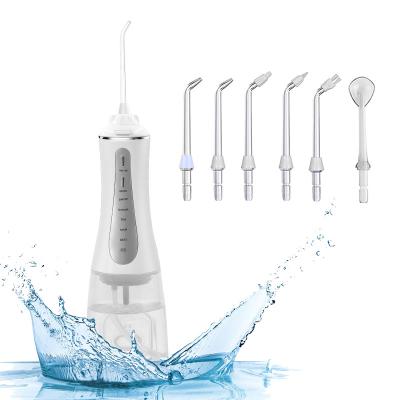 China Irrigator oral sem corda recarregável durável, água clareando ultraleve Flosser à venda