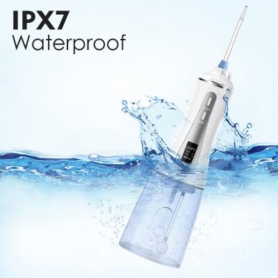 China Tipo recarregável impermeável sem corda de Flosser IPX7 da água de C OLED à venda