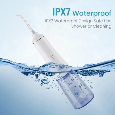 China PDA sin cuerda oral dental de la batería recargable de Flosser del agua de IPX7 Irrigator en venta