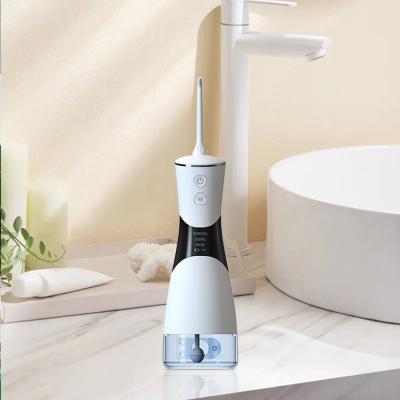 China LCD Smart Display Handheld Oral Irrigator Water Flosser 350ml Water Tank for sale