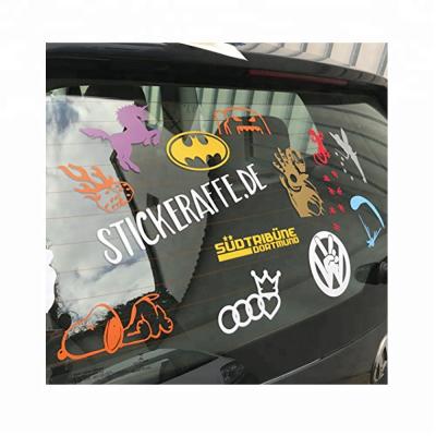 China Heat Stretchable Car Wrap Sticker Design Vinyl Car Decals UV-Protective Sticker for sale