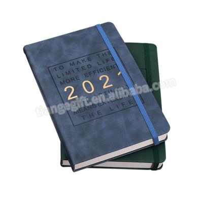 China Custom 2022 Hardcover Logo A5 A6 A7 Agenda Book Planner for sale