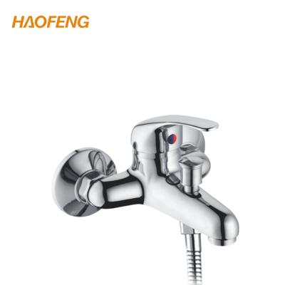 China Without Slide Bar Manufacturer Supply Bath Shower Faucet Bath Room Mixer Brass 100mm Bath Faucet for sale