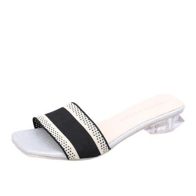 China 2022 Fashion Trend Good Quality Ladies Customized Casual Slippers New Coming Out Fashion Sandals for sale