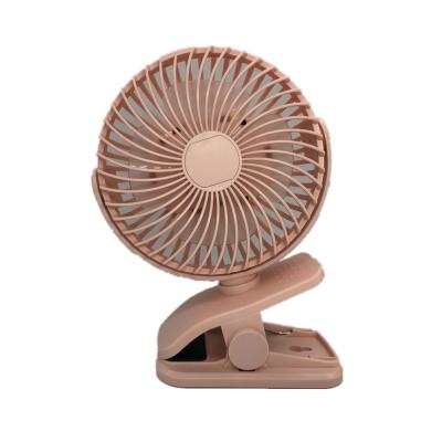 China 20 Hours Working Time HOT SALE Type C Clip Fan With 4000mAh Li-ion Battery Desktop Clip Fan Long Time Use With 360 Rotating Portable Baby Stroller Fan for sale